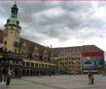 Leipzig - le vieil hôtel de ville (Altes Rathaus)