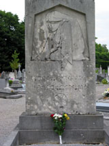 La tombe d'Eugène Dupagne