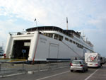 Notre premier ferry (Croatie - Italie)