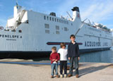Le ferry pour aller d'Italie en Grèce